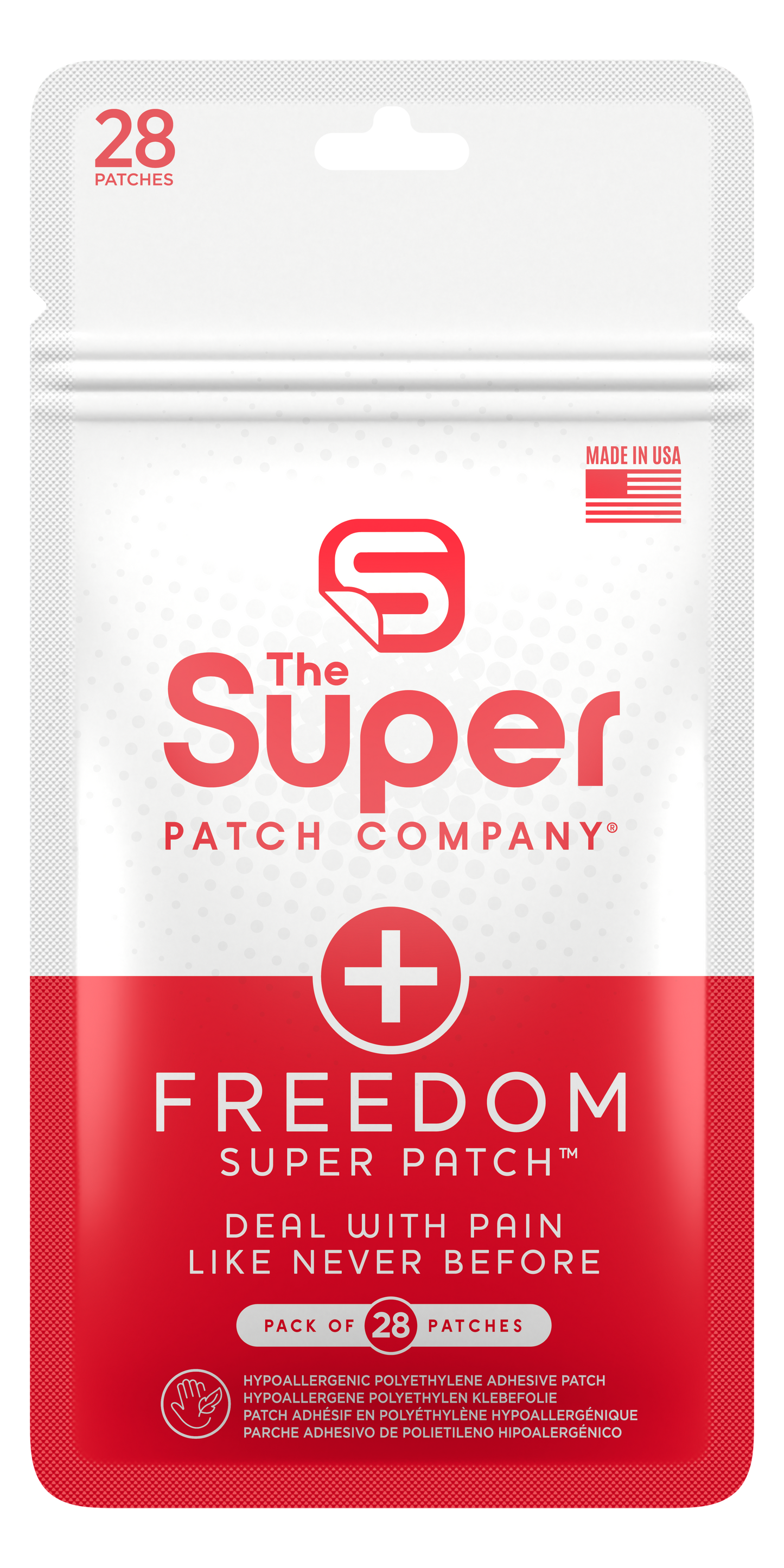 “Super Patch”– FREEDOM pleistrai nuo skausmo