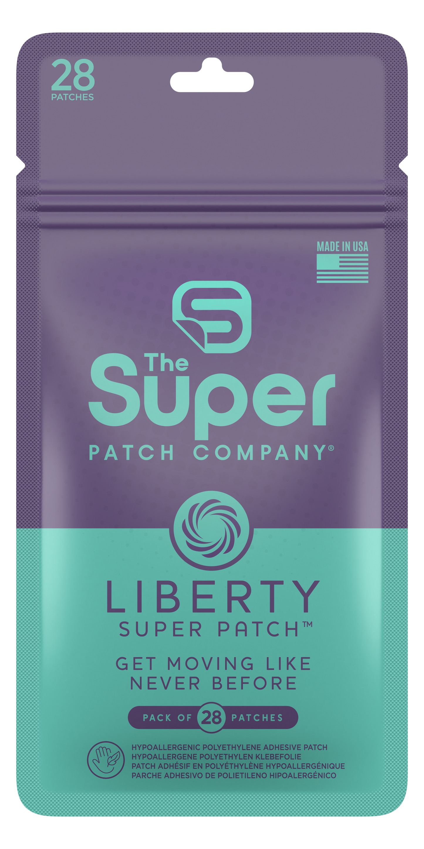 “Super Patch” LIBERTY. Judėjimo laisvė